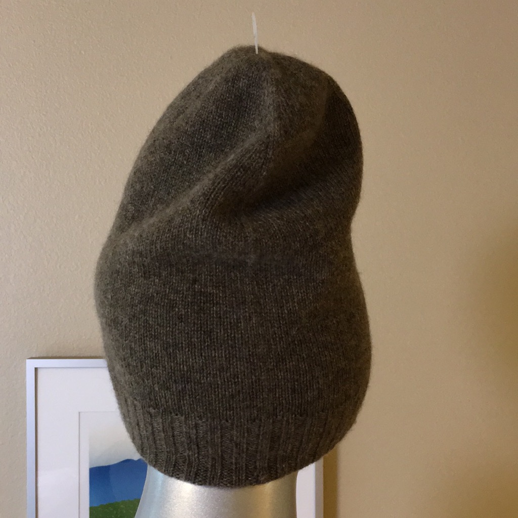100% Cashmere Knit Beanie Reversible By St. Bernard — image 6 of 8